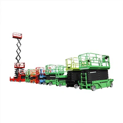 Plataforma elevadora de tijera manual